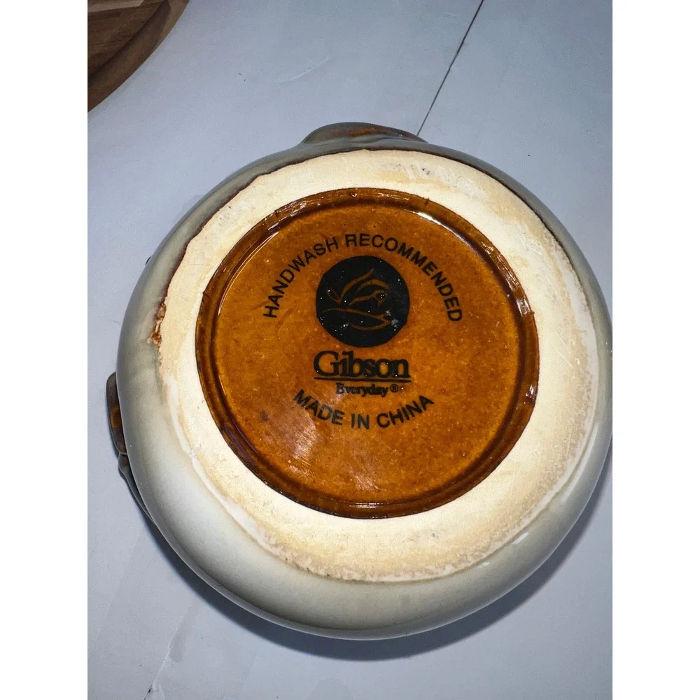 Gibson Everyday Snowman Cookie Jar Lid Ceramic Holiday Winter Treat Storage‎